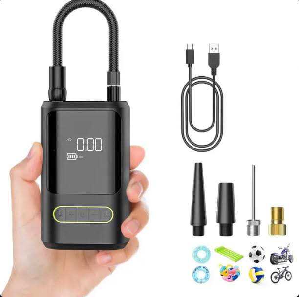 compresseur d'air portable rechargeable pour  pneus