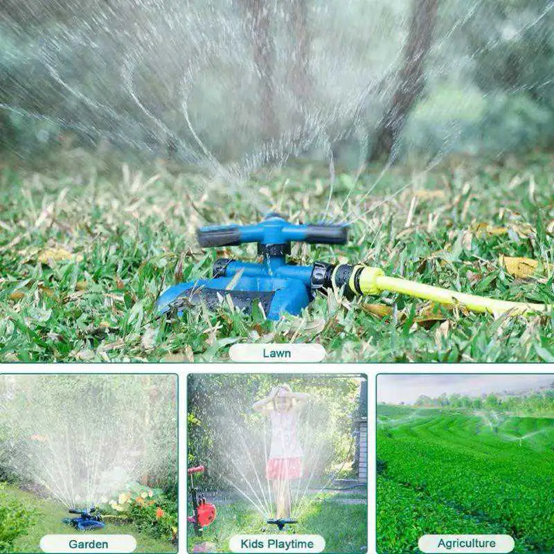 Arroseur de Pelouse Rotatif 360° – Pulvérisateur d’Arrosage