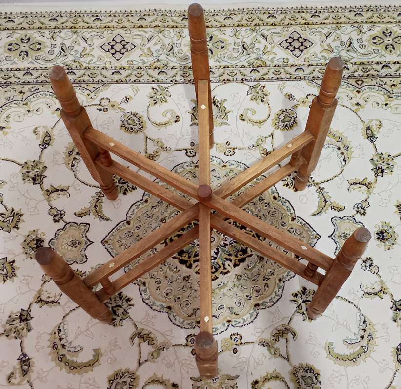 Support artisanale en bois