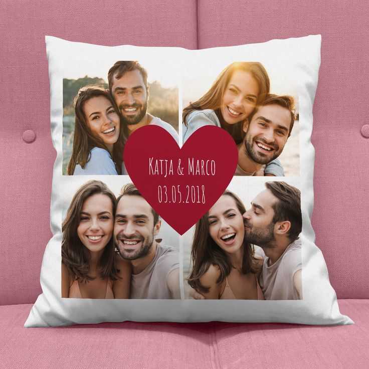 Coussin Personnalisé avec un ou plusieurs photos | Idée Cadeau Personnalisé 