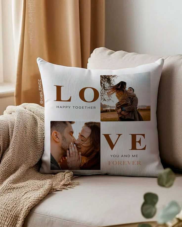 Coussin Personnalisé avec un ou plusieurs photos | Idée Cadeau Personnalisé 