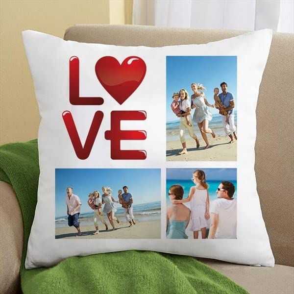 Coussin Personnalisé avec un ou plusieurs photos | Idée Cadeau Personnalisé 
