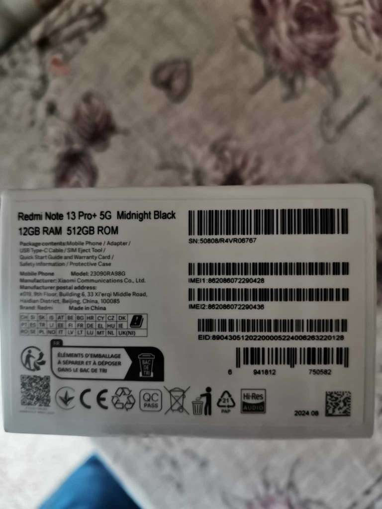 Redmi note 13 importé 🇩🇪