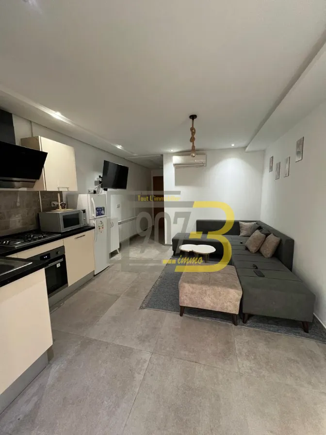 À louer Un très bel appartement S+1 meublé à cité Ennasr