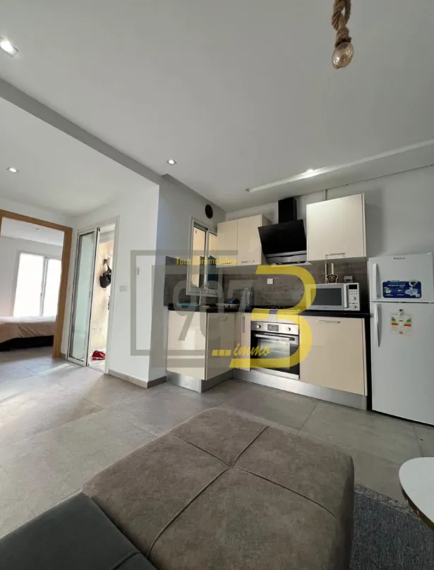 À louer Un très bel appartement S+1 meublé à cité Ennasr