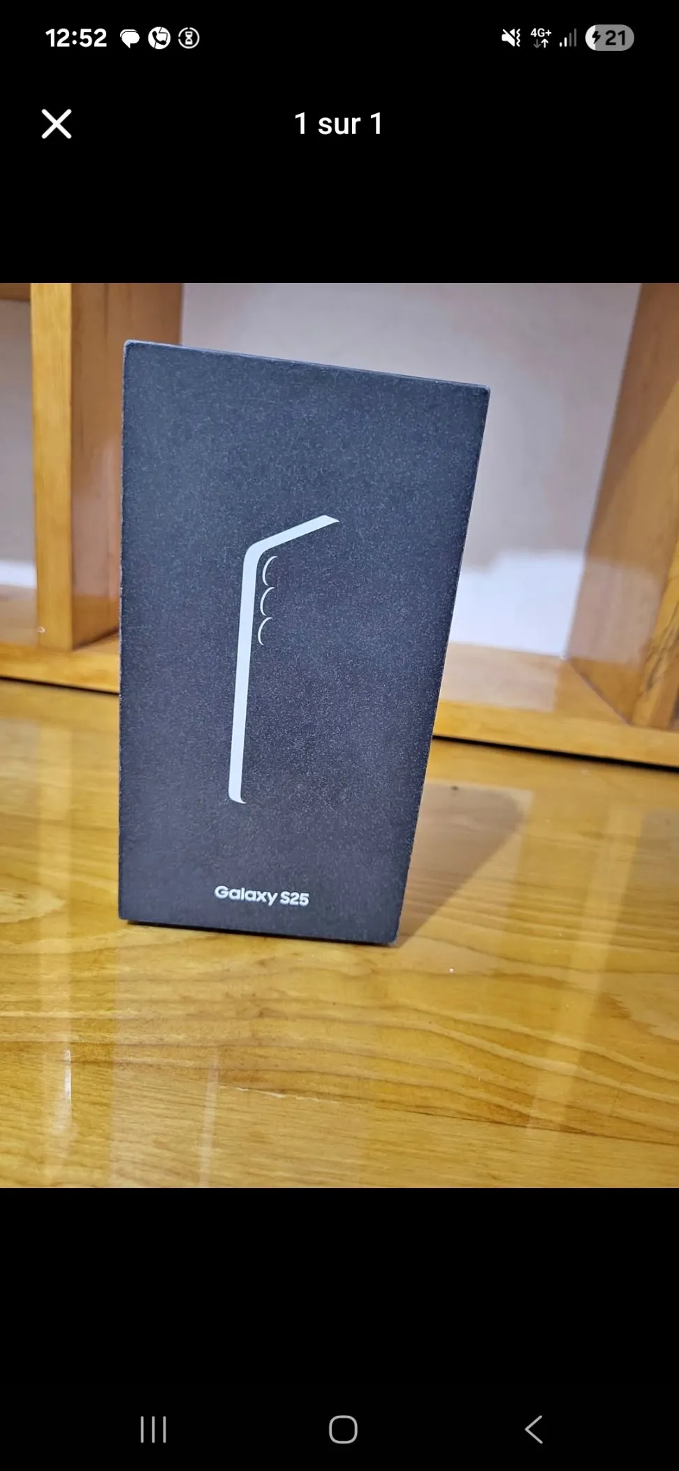 Samsung galaxy s25 cachée 