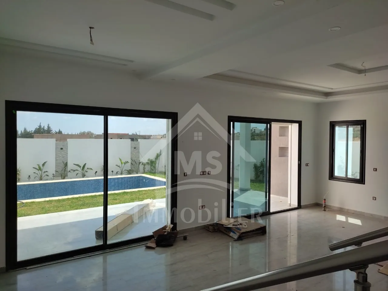 Villa S+4 toute neuve avec jardin et piscine à Hammamet Sud 51355351