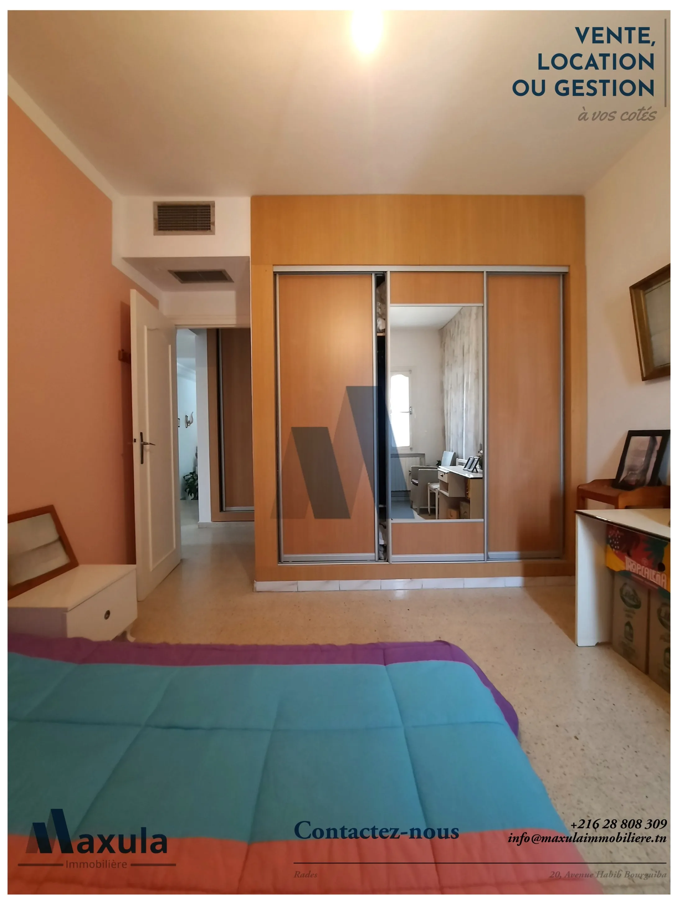 À VENDRE EXCEPTIONNELLE VILLA SUR LES HAUTEUR DE RADES MONGIL