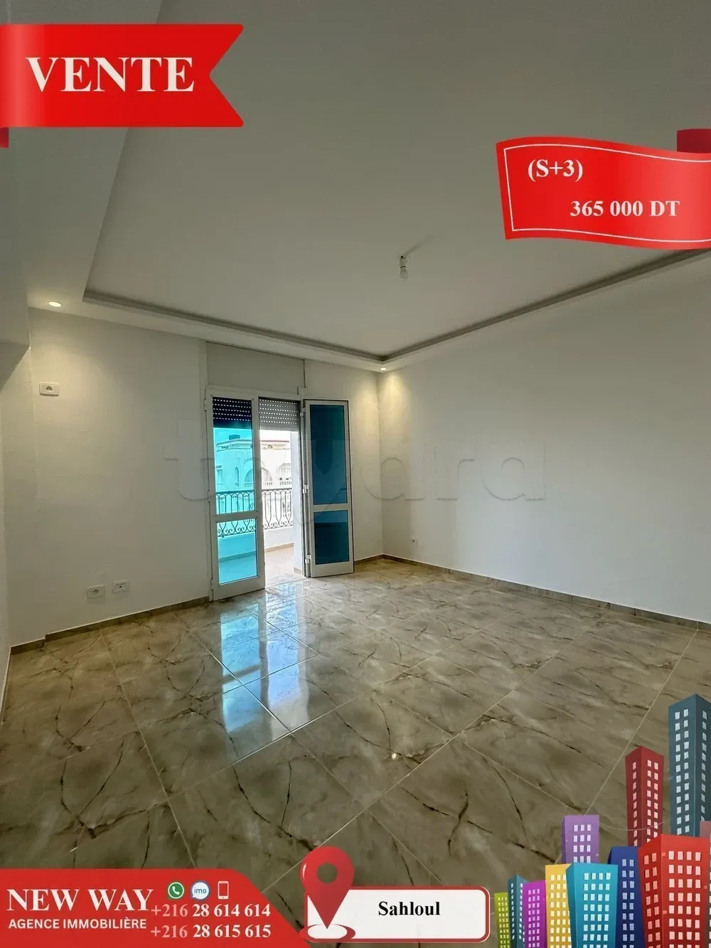 (S+3) à Sahloul, Proche de toutes Commodités