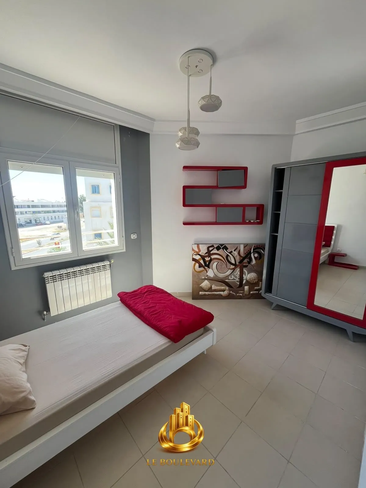 A Louer Appartement S+3 avec vue sur mer dans une résidence à Mrezga, Hammamet