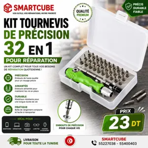 Kit Tournevis de Précision 32 en 1