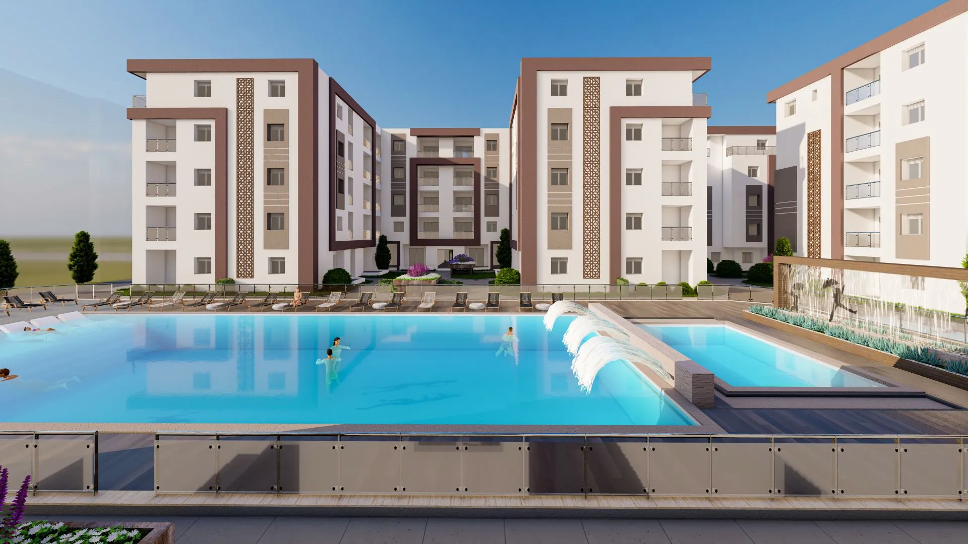 S3 à Résidence Bousten 3 Hammamet à quelques pas de la plage