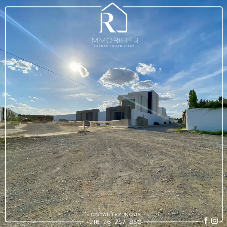 A vendre Terrain zone #villas #Hammamet_sud a 5min a Barrekit sehel