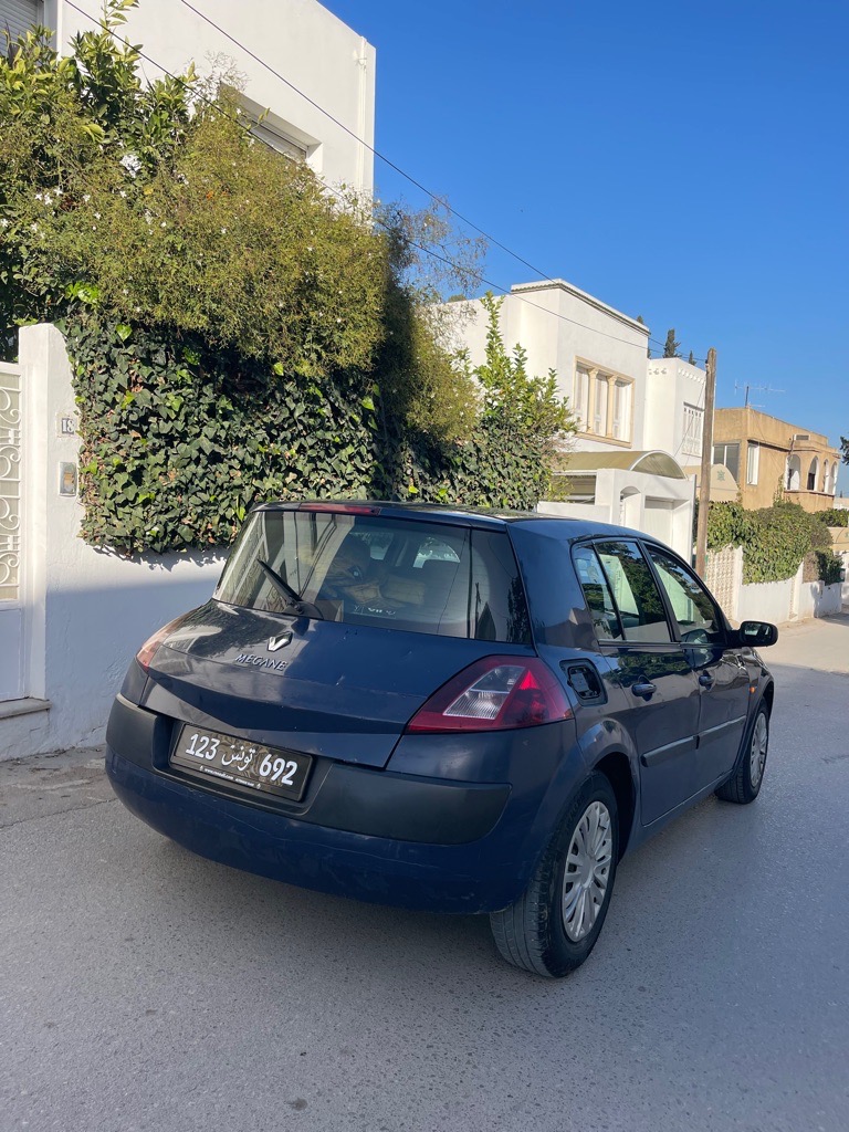 Une belle Renault megane dci