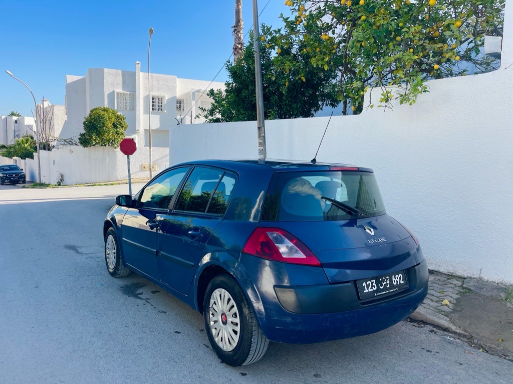 Une belle Renault megane dci