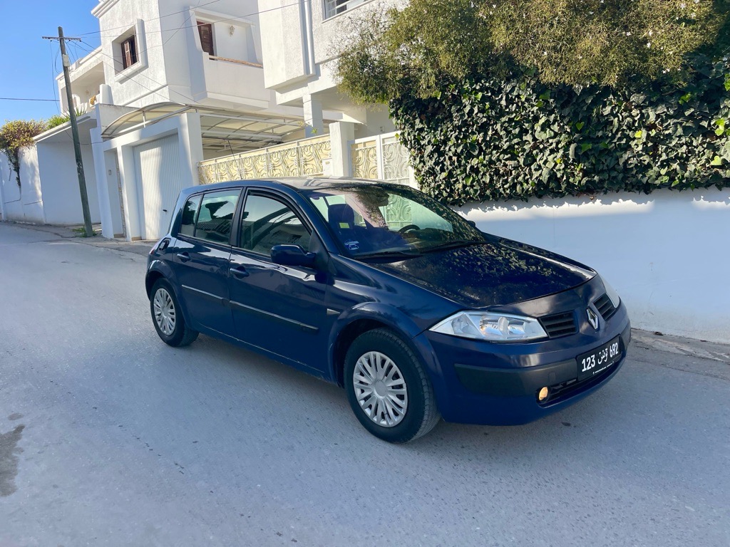 Une belle Renault megane dci