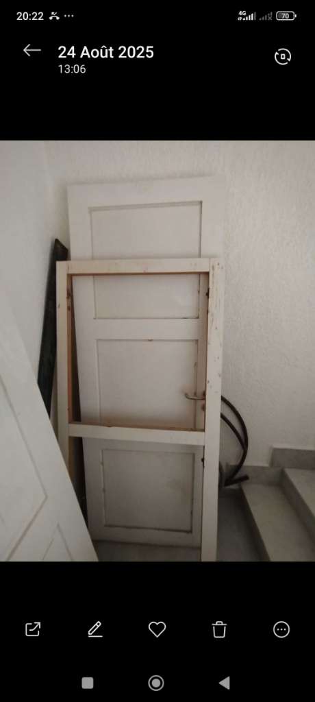 Porte chambre