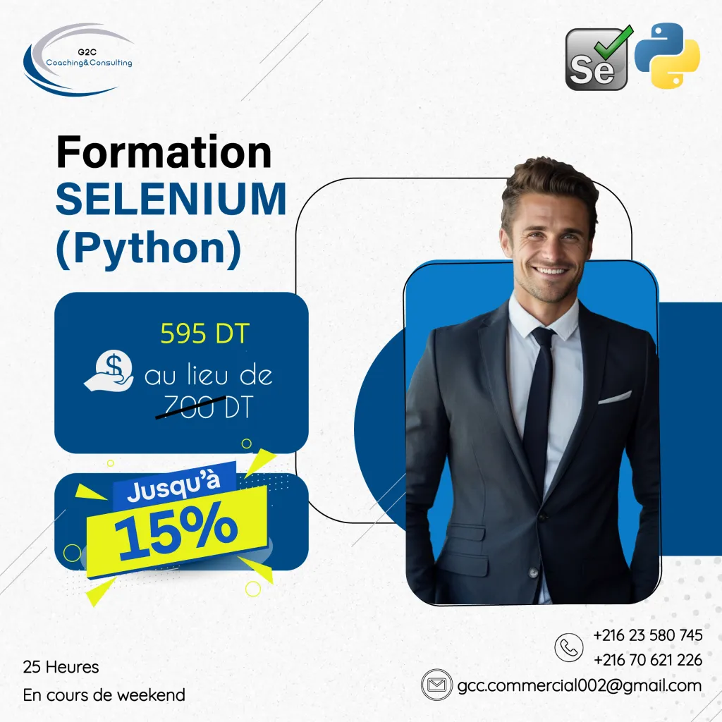 Formation sélenuim avec python