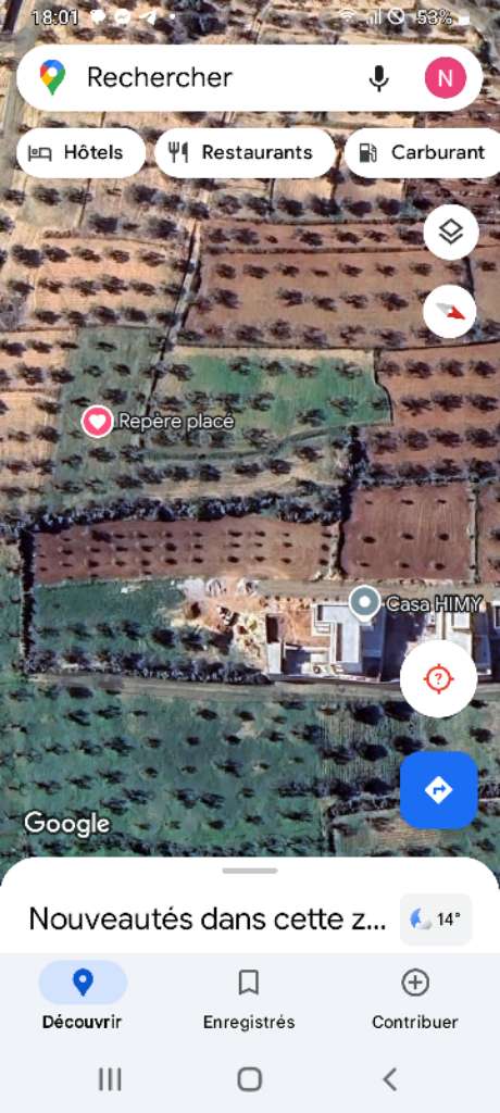 Terrain a vendre a tantana chatt meriem