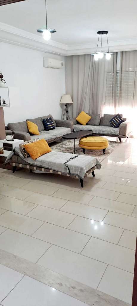 S4 meublé Neuf à l'année pour étranger Cité Palmeraies l'aouina 