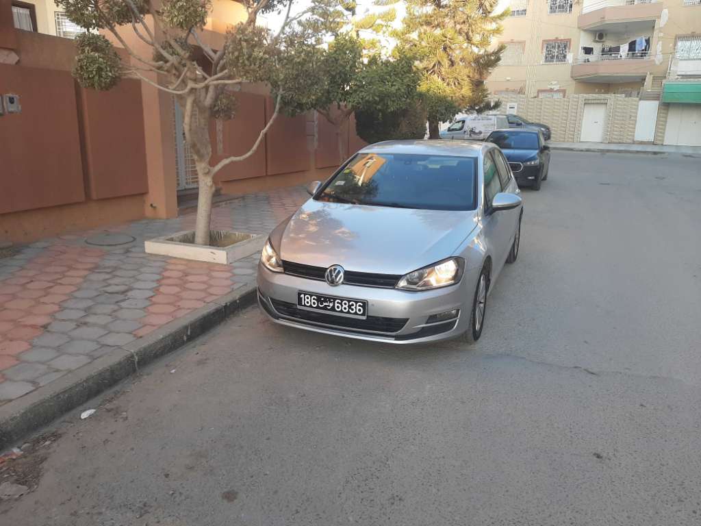 Golf7 tdi high line bleu motion