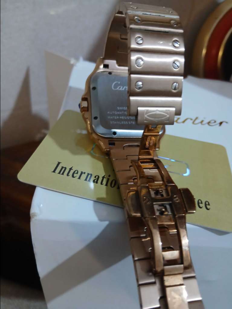 belle montre cartier copie vrai avec son garantie et paquet stal stel xnoxdable tele 53335227