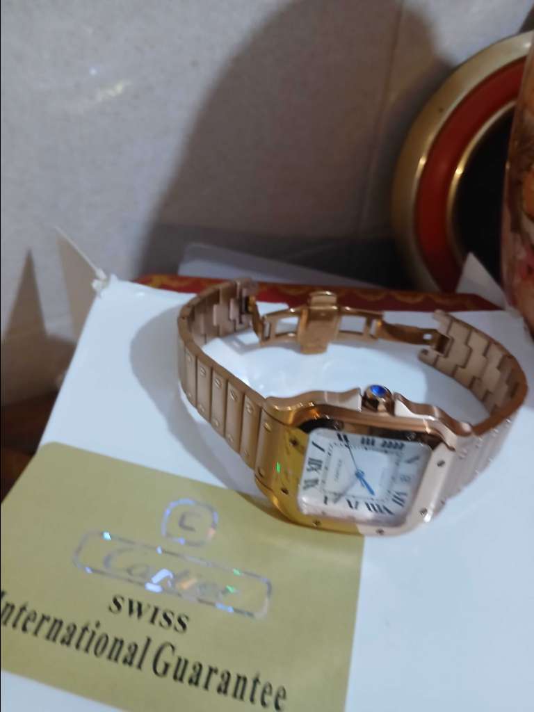 belle montre cartier copie vrai avec son garantie et paquet stal stel xnoxdable tele 53335227