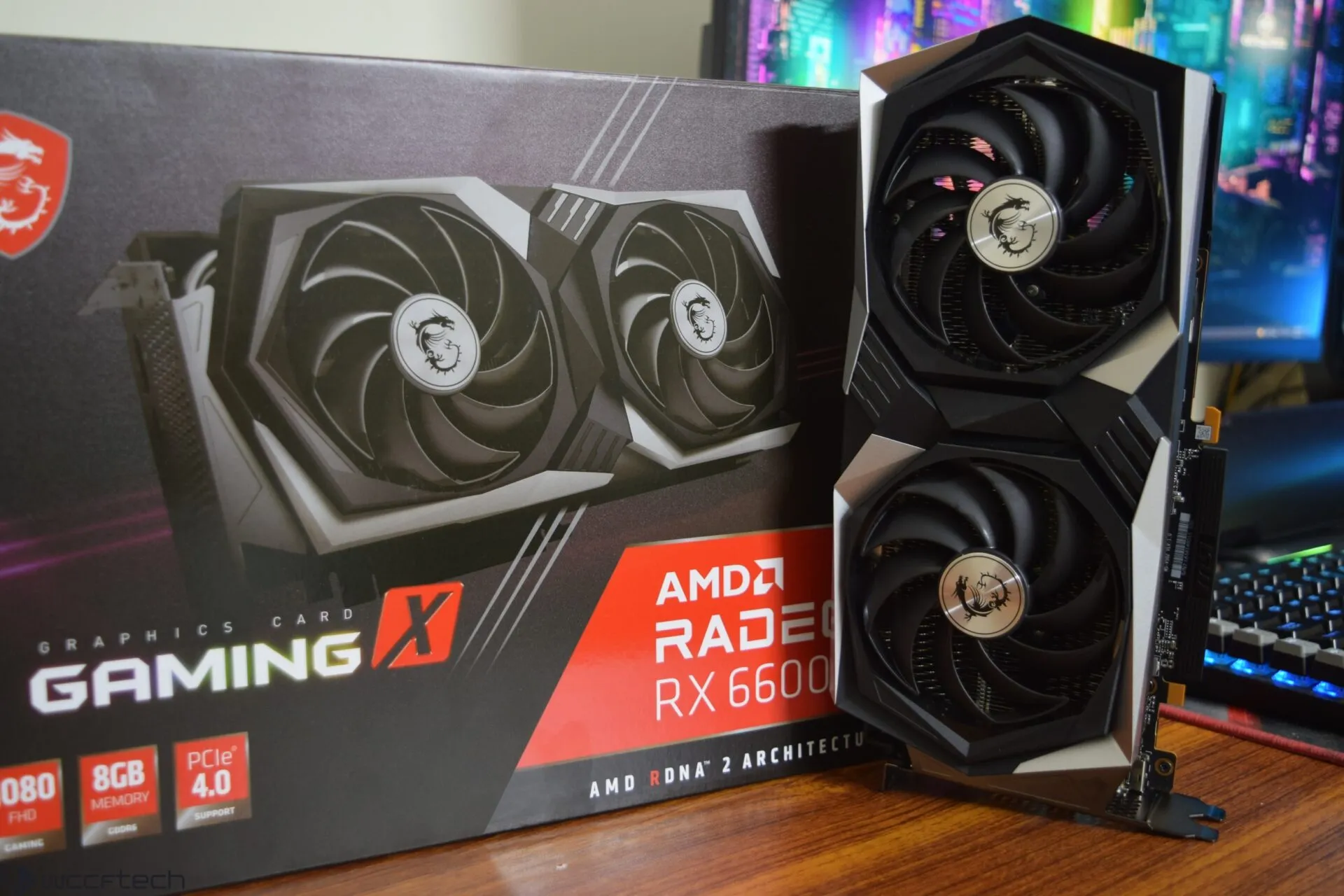 RX 6600 XT - MSI RX 6600 XT Gaming X Carte graphique