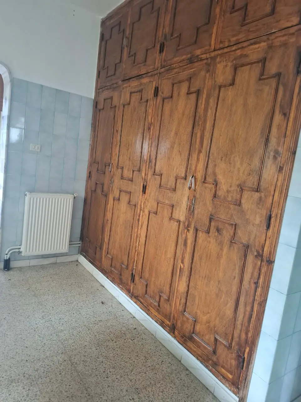 un appartement s+3 meublé au rdc d'une villa a louer a Bardo Prés de CNAM