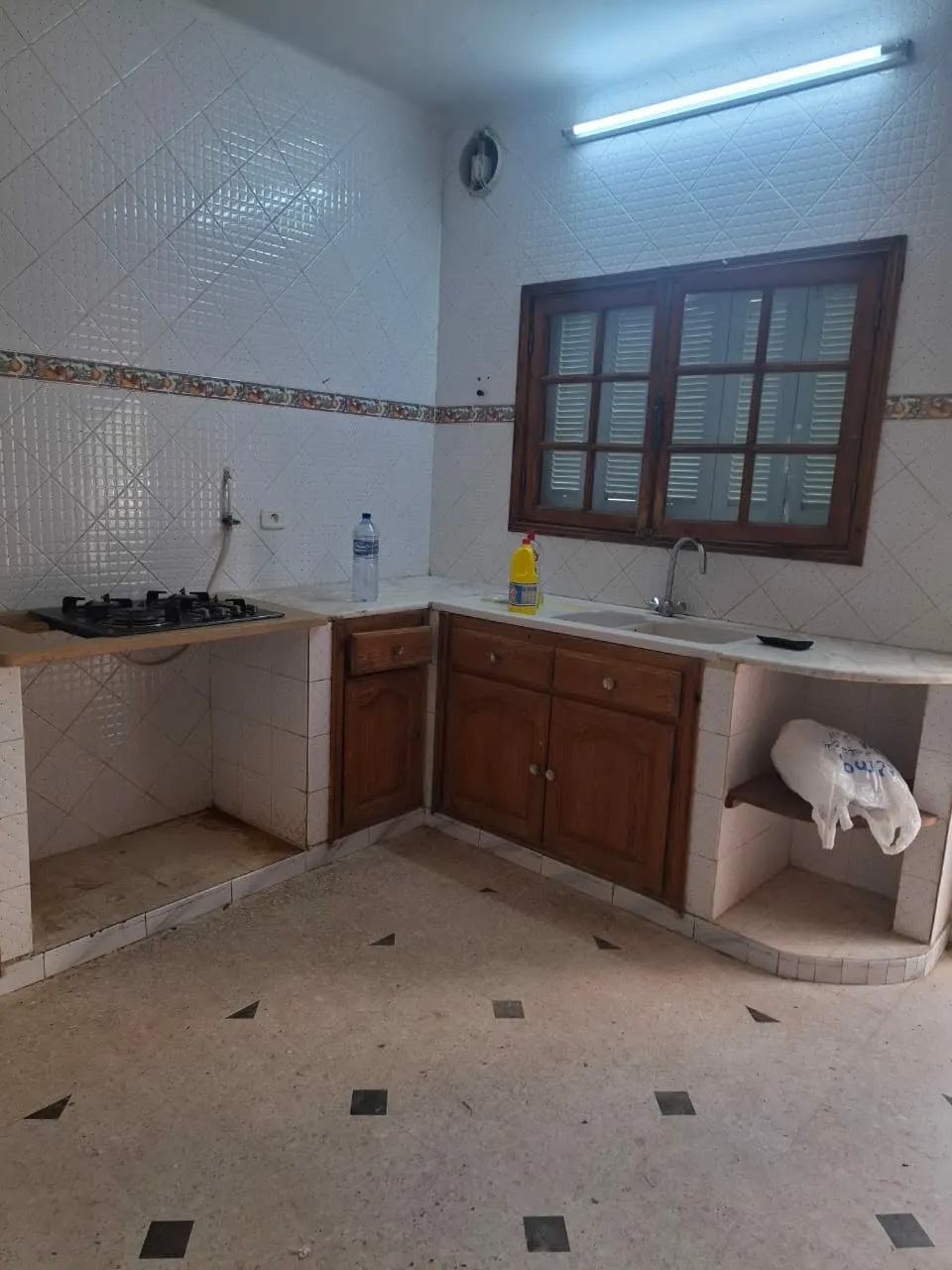 un appartement s+3 meublé au rdc d'une villa a louer a Bardo Prés de CNAM