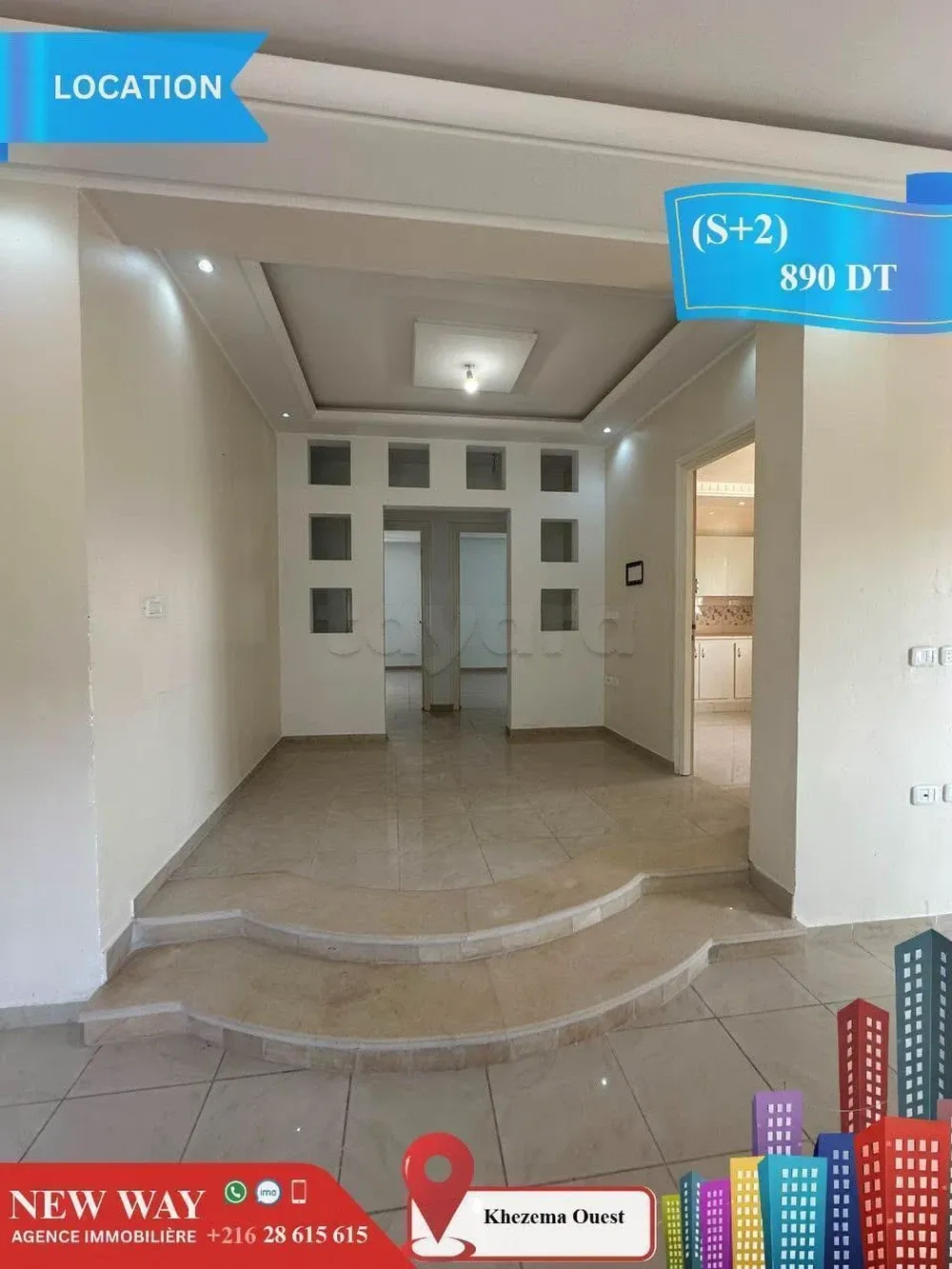 (S+2) à Khezema Ouest