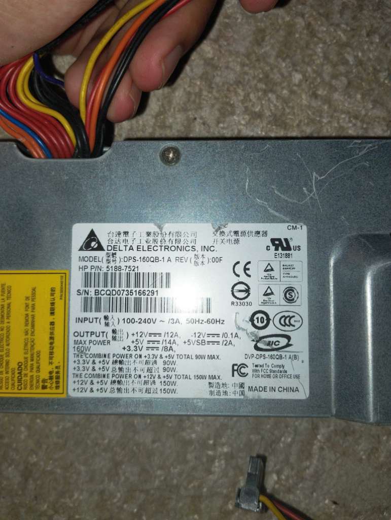 Power supply hp