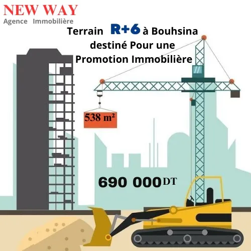 Terrain à Bouhsina , destiné Pour une Promotion Immobilière