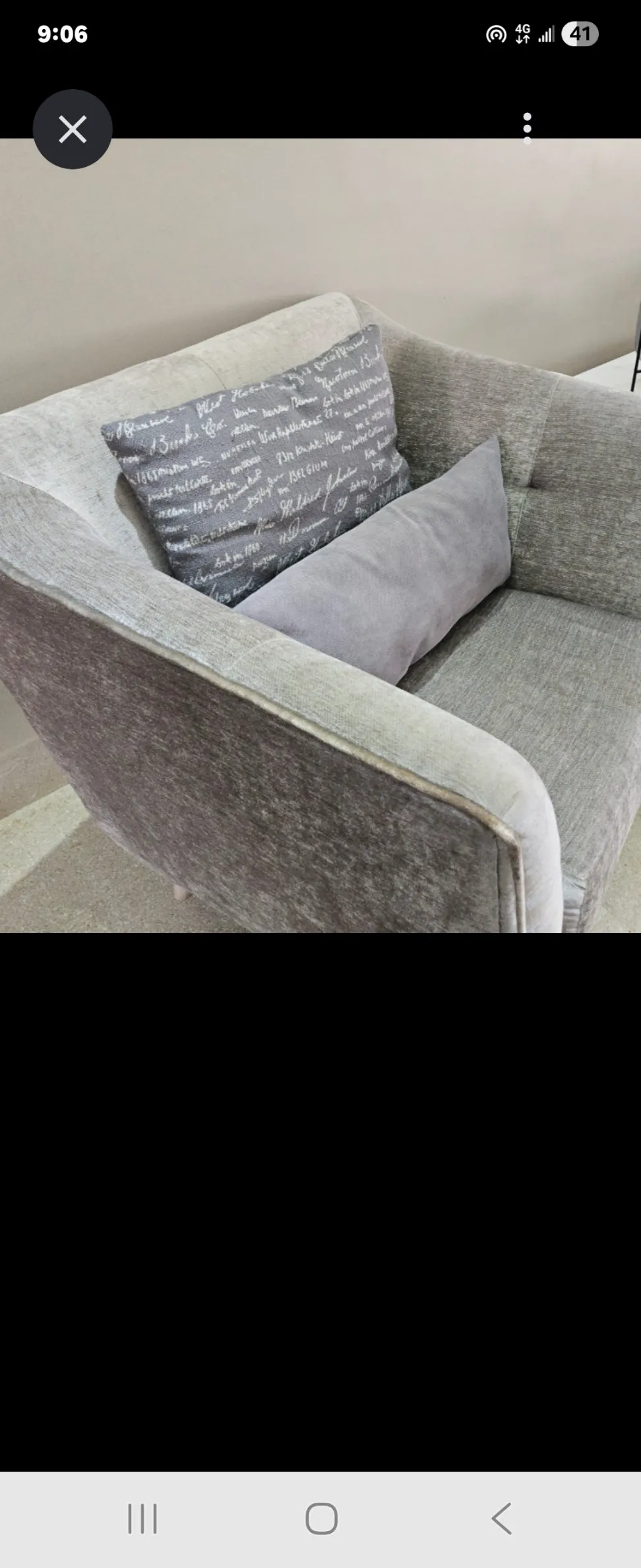 Fauteuils comme neufs 