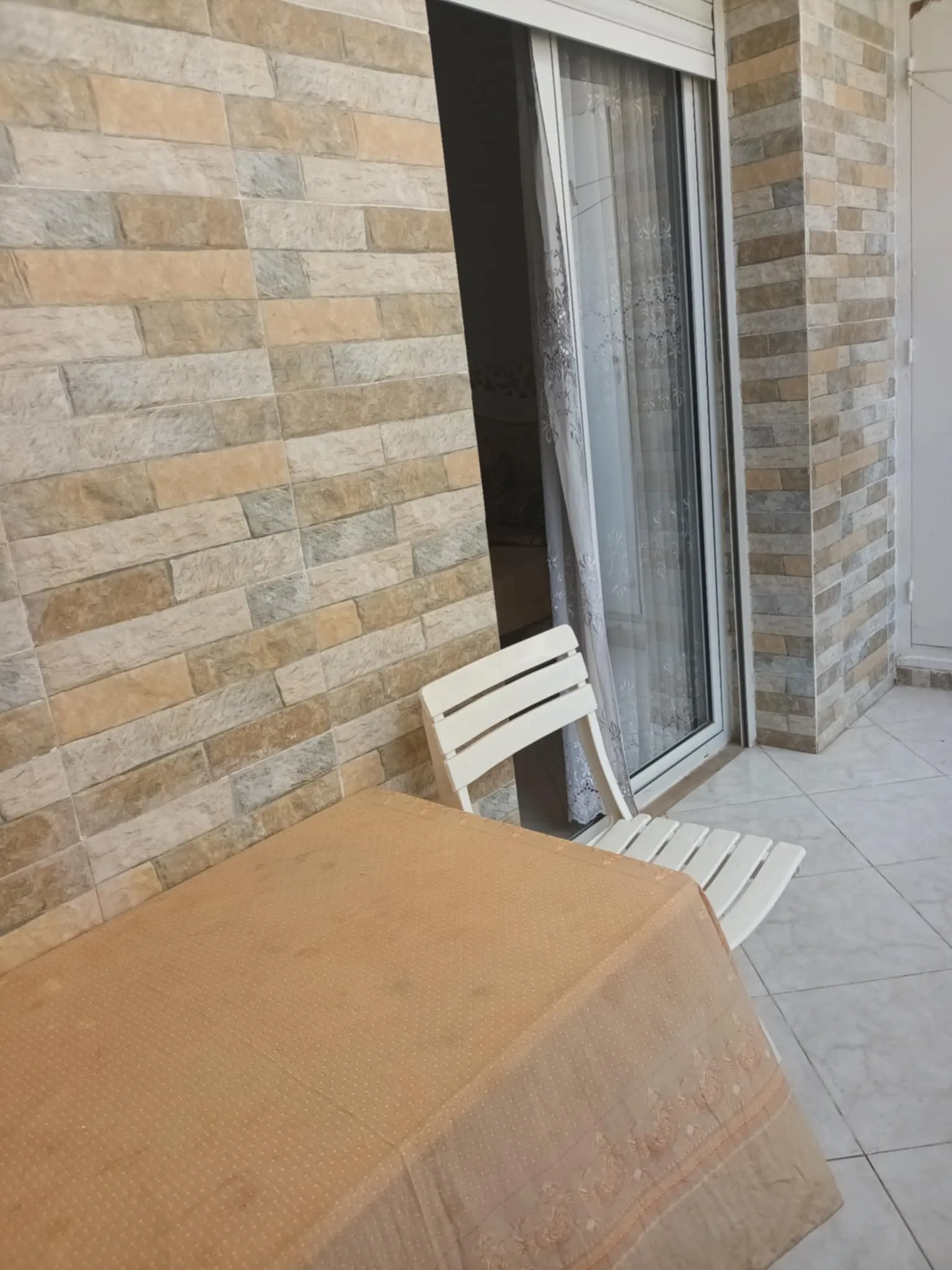 A louer S+2 RDC-En face Hotel Bizerta Resort