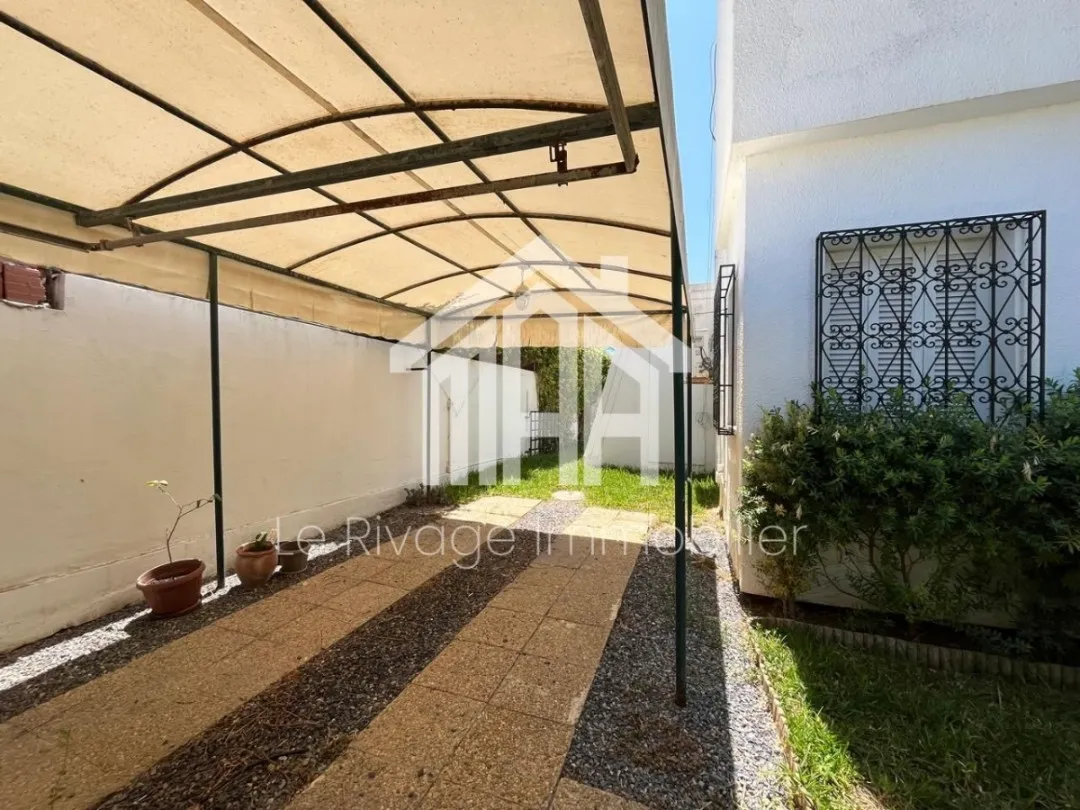 un duplex S4 avec jardin