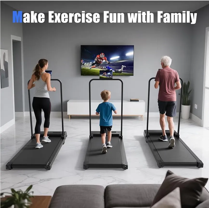 Cacheté!!! Tapis de Marche Électrique Pliable 4-en-1 Prix : 1400 dt