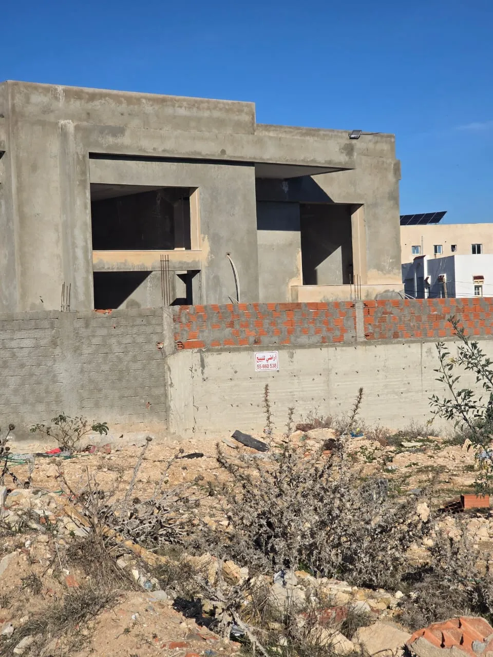 Terrain constructible 550m à sousse 