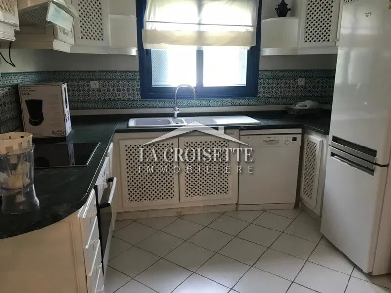 Duplex meublé s3 vue sur mer et avec jardin à Gammarth MDL0004