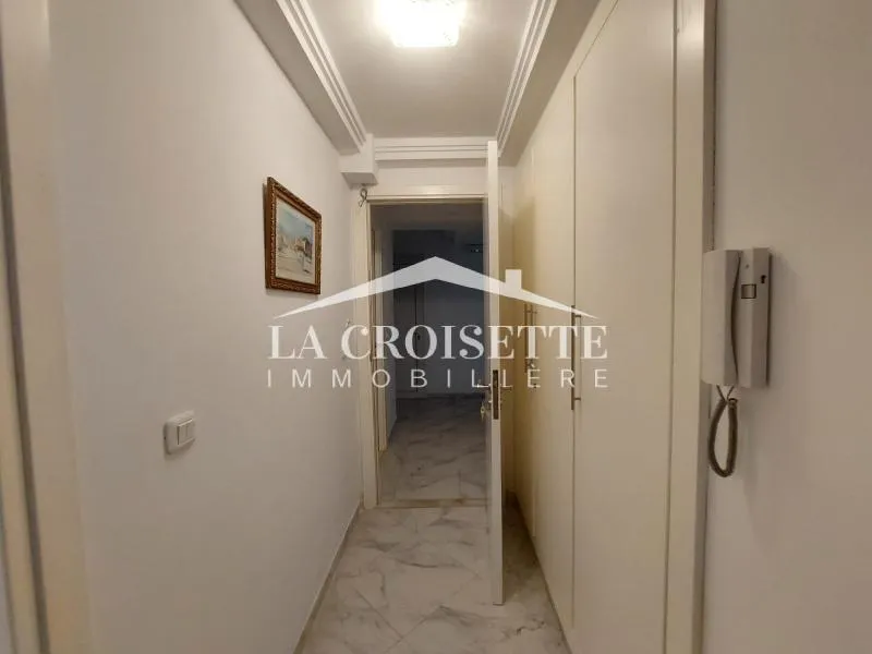 Rez-de-chaussée de villa S2 meublé à La Marsa mrcl0205