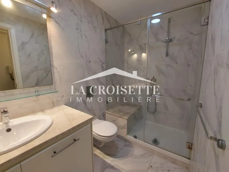 Rez-de-chaussée de villa S2 meublé à La Marsa mrcl0205