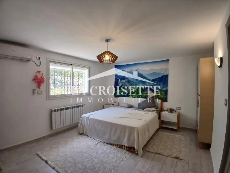 Rez-de-chaussée de villa s3 meublé à La Marsa ZRCL0318