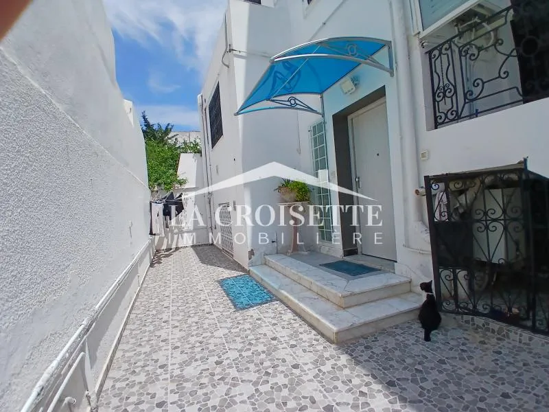 Rez-de-chaussée de villa s3 meublé à La Marsa ZRCL0318