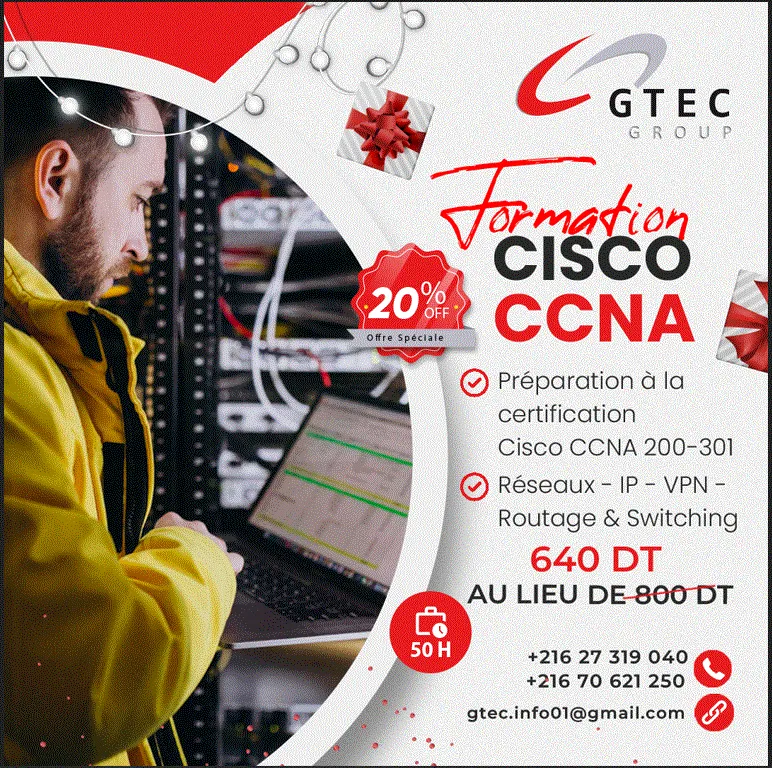 Formation Administration Réseau – CISCO CCNA (200-301)