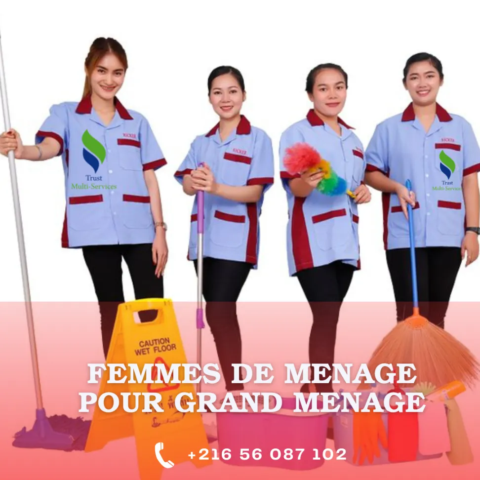 FEMME DE MENAGE PAR JOUR POUR GRAND MENAGE A EL MNIHLA