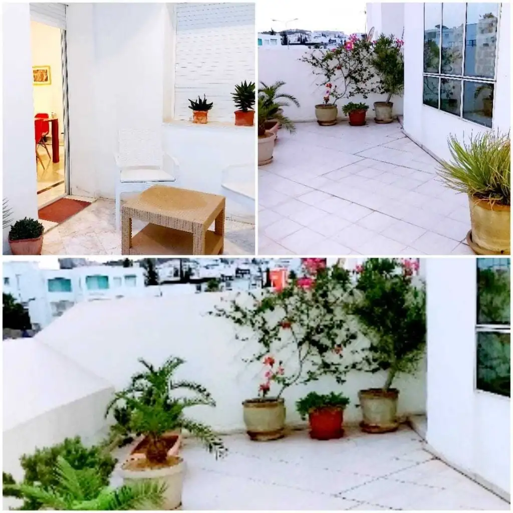 Particulier L Apt S+2 meublé Excellent pour étranger Ennasr2