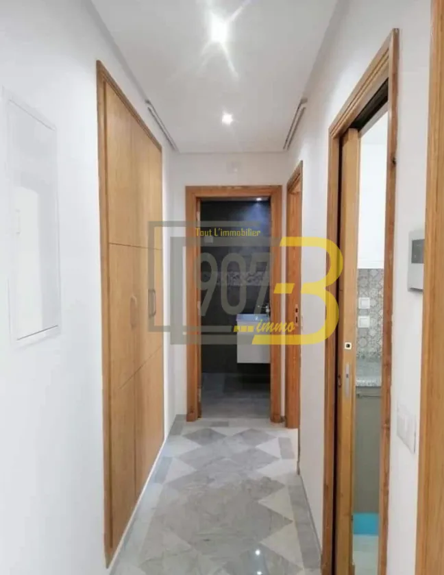En Exclusivité  A louer un  appartement S+1 à Ennaser