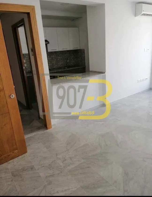 En Exclusivité  A louer un  appartement S+1 à Ennaser