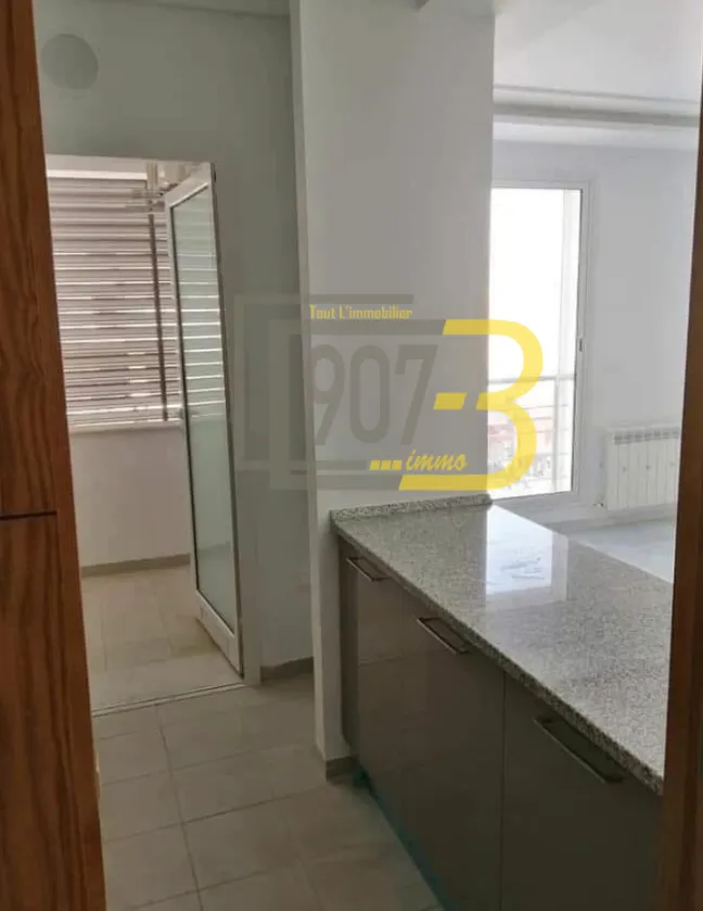 En Exclusivité  A louer un  appartement S+1 à Ennaser