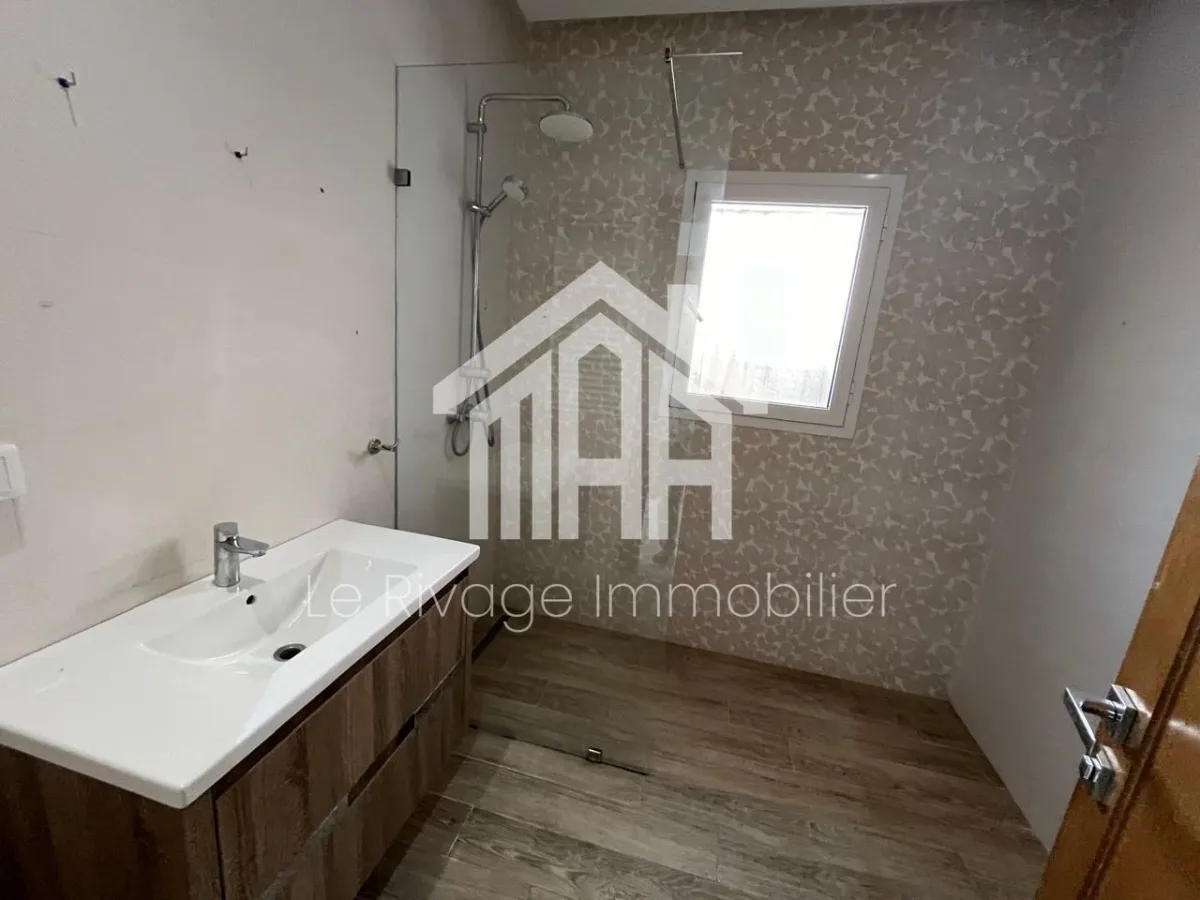 un appartement S2 avec jardin